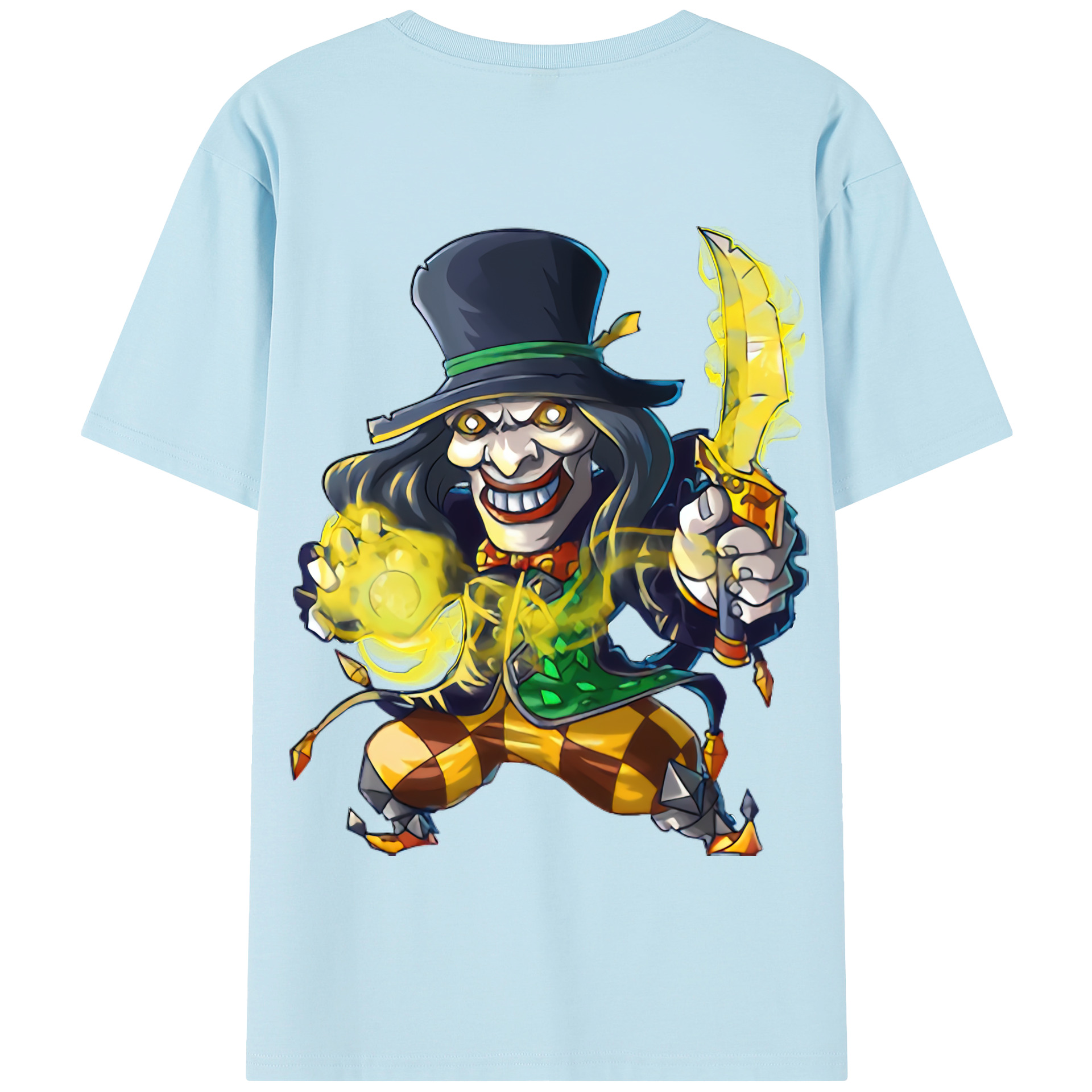 リーグ・オブ・レジェンド League of Legends LOL 綿100％半袖Tシャツ（背面プリント）